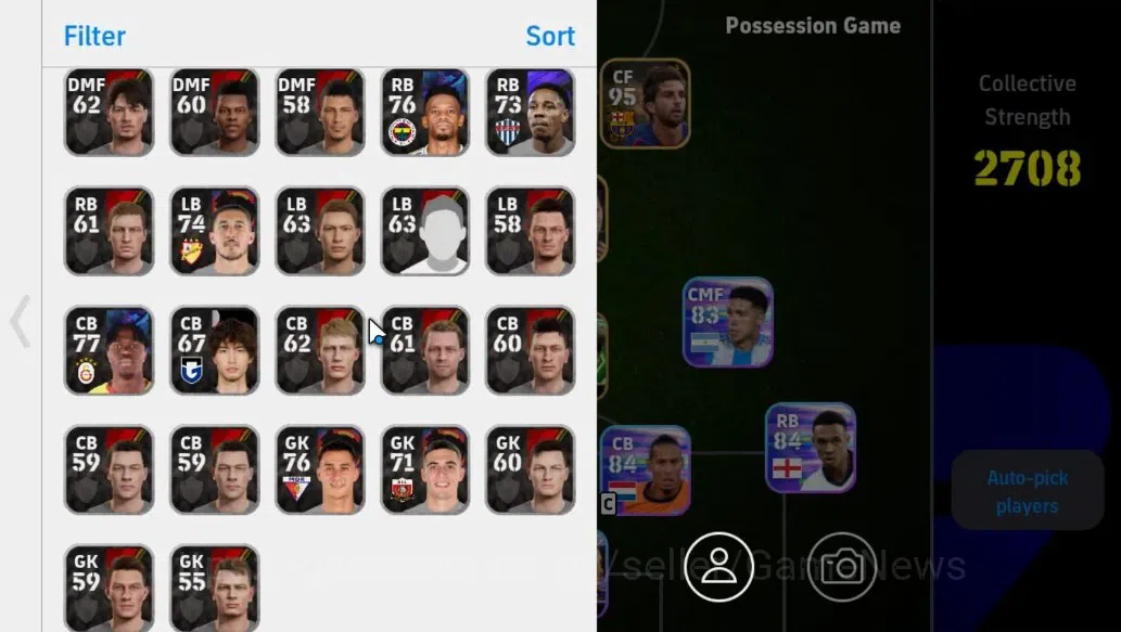 eFootball Accounts Android||P. E. Aubameyang, Xabi Alonso, Ferran Tor image 3