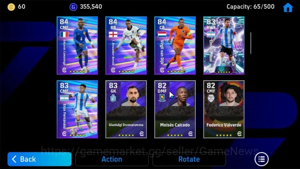eFootball Accounts Android||P. E. Aubameyang, Xabi Alonso, Ferran Tor image 6