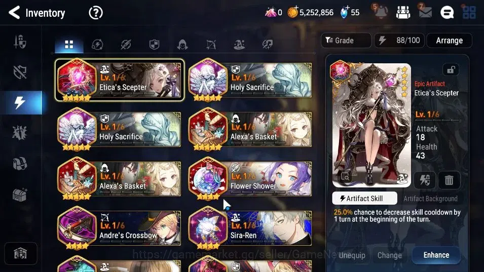Epic Seven Accounts GLOBAL UnVerif|New Era|3 ML(DK Sharun,Abys Yufine, image 17