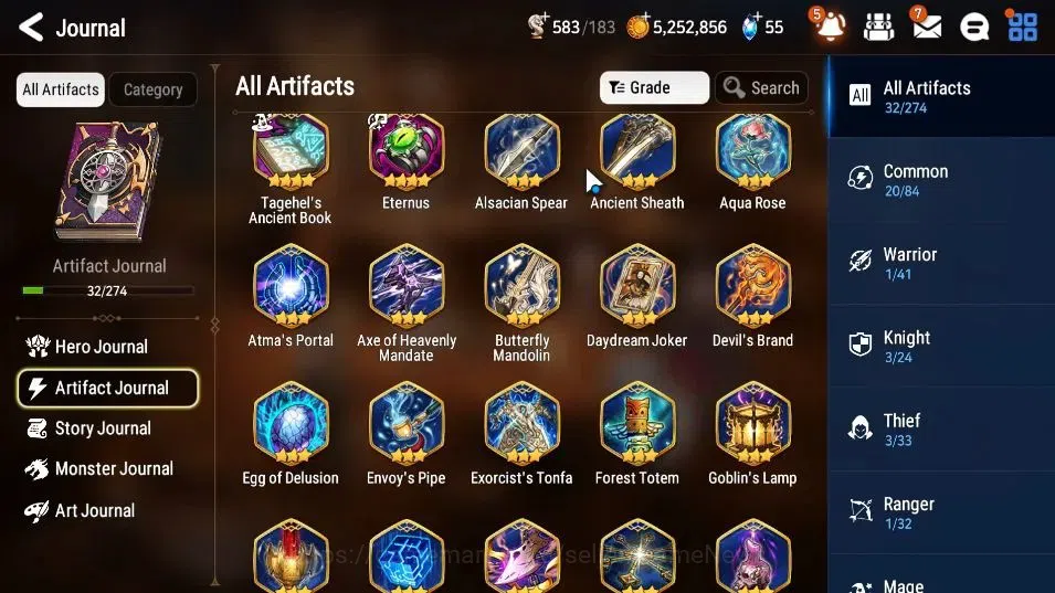 Epic Seven Accounts GLOBAL UnVerif|New Era|3 ML(DK Sharun,Abys Yufine, image 9