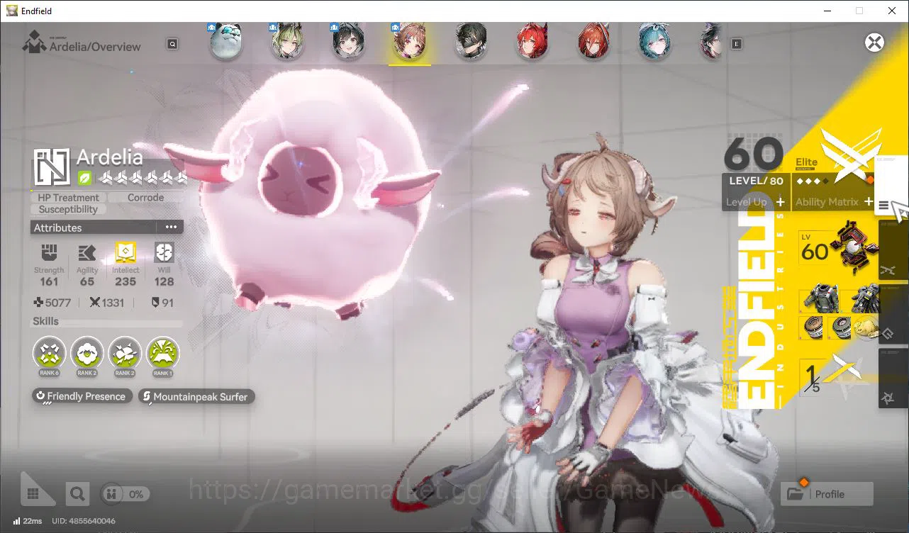 Arknights: Endfield Accounts Asia Lv51|4 SSR[LifengP1,ArdeliaP1+Sign,Laevatain+ image 4