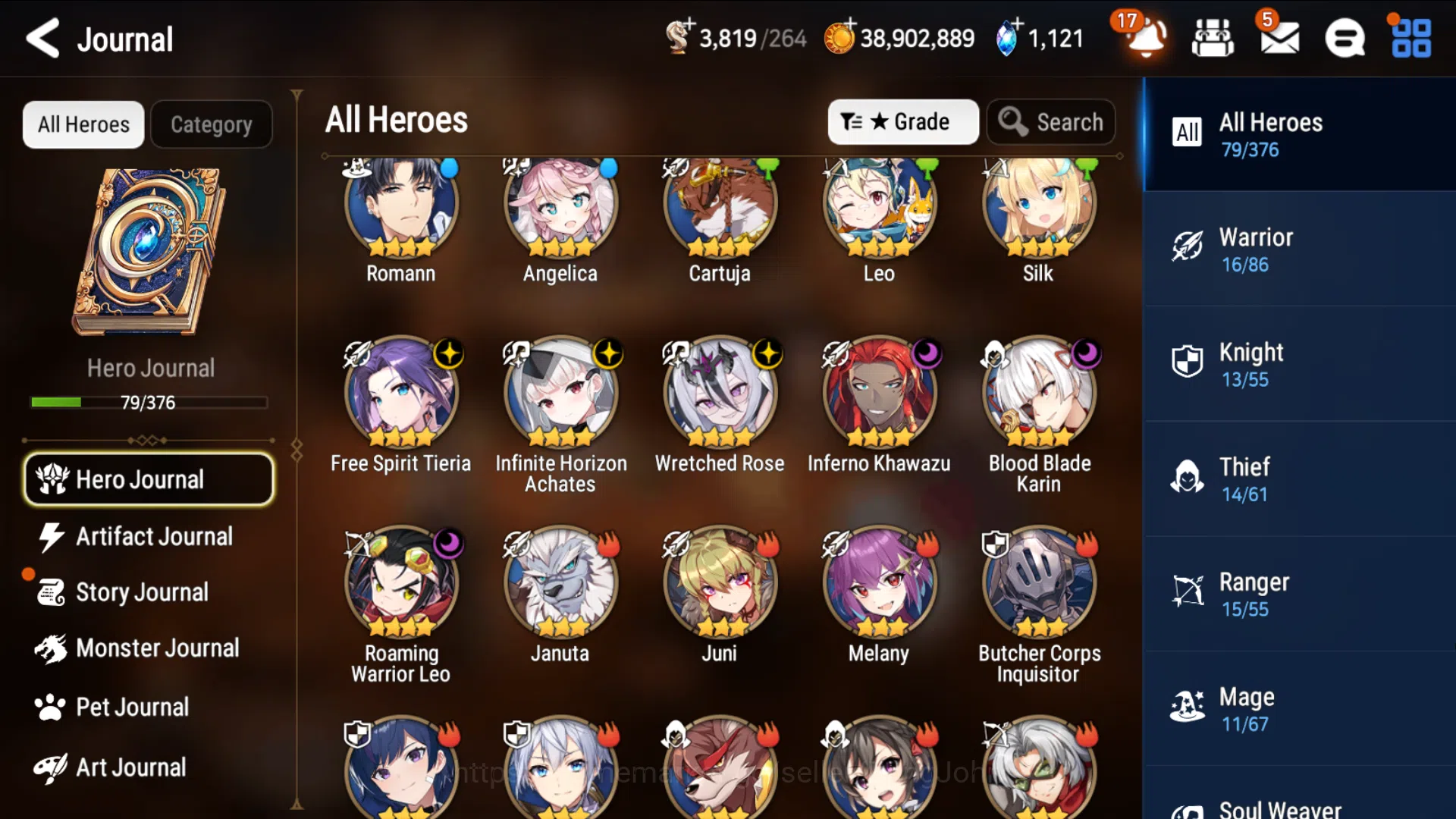 Epic Seven Accounts Global Unverif|5ML(Bellona,Zio,CPavel,NCLandy,DBSe image 14