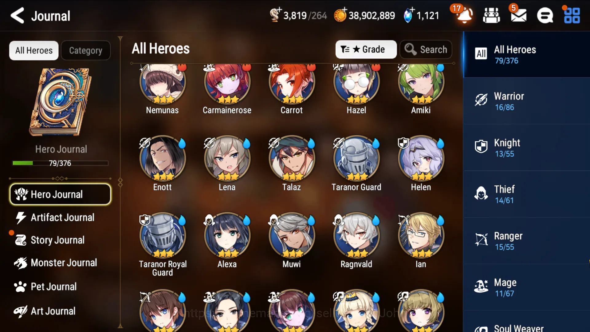 Epic Seven Accounts Global Unverif|5ML(Bellona,Zio,CPavel,NCLandy,DBSe image 15