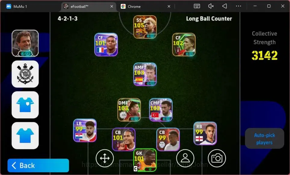 eFootball Accounts ANDROID|PW 3142|E-BT Lamine Yamal|Epc Frank Rijkaa image 2