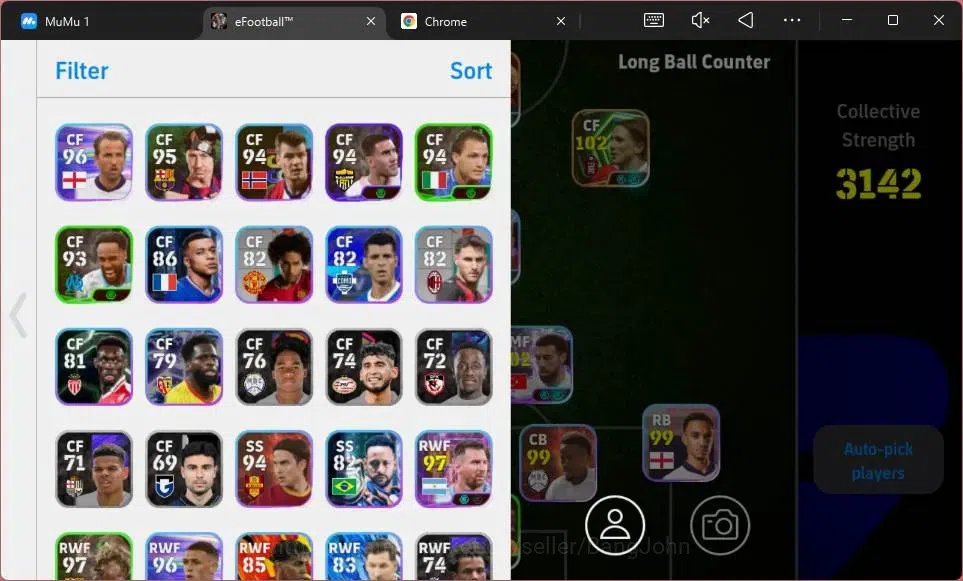 eFootball Accounts ANDROID|PW 3142|E-BT Lamine Yamal|Epc Frank Rijkaa image 3