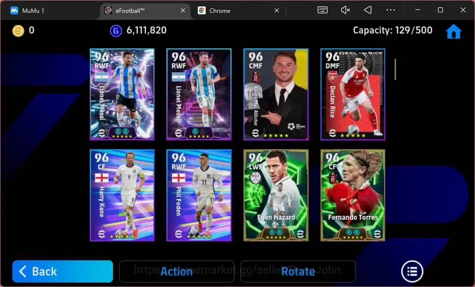 eFootball Accounts ANDROID|PW 3142|E-BT Lamine Yamal|Epc Frank Rijkaa image 6