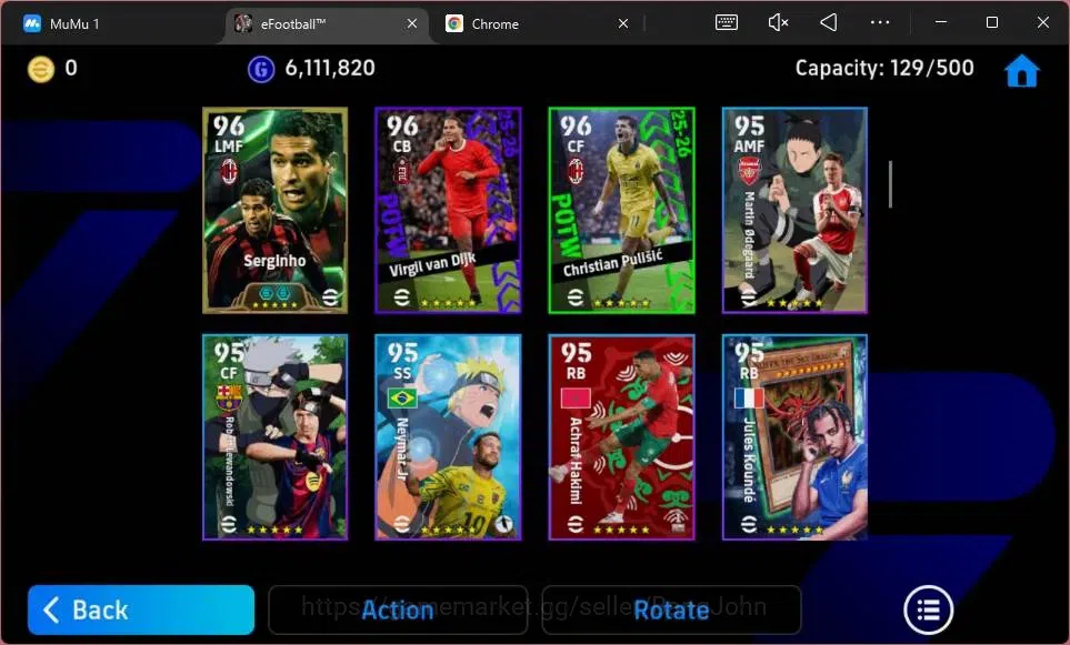 eFootball Accounts ANDROID|PW 3142|E-BT Lamine Yamal|Epc Frank Rijkaa image 7