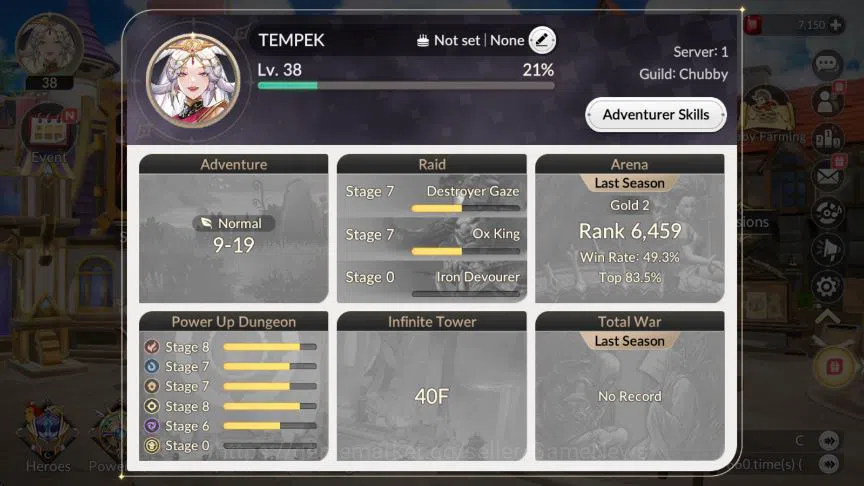 Seven Knights Re:Birth Accounts [Re:BIRTH] Global 11 Legendary+Ruby 7K (Special Te image 10