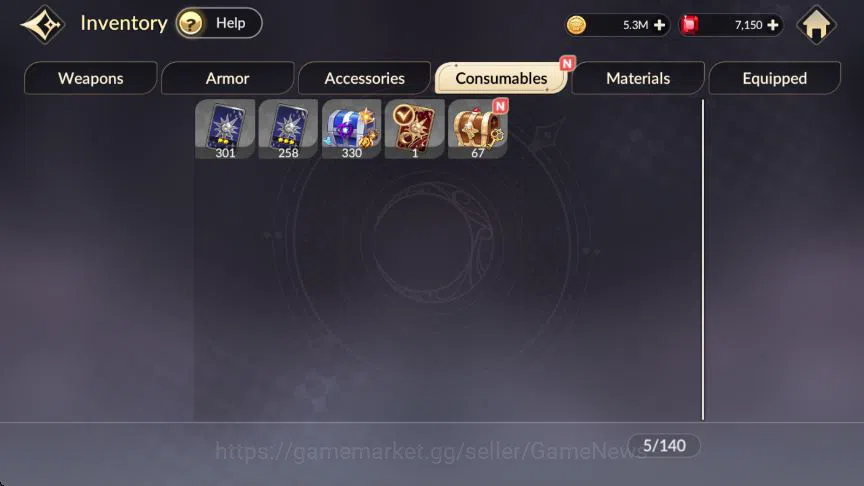Seven Knights Re:Birth Accounts [Re:BIRTH] Global 11 Legendary+Ruby 7K (Special Te image 2