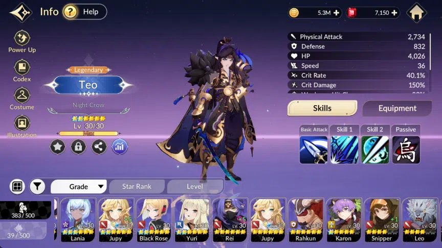 Seven Knights Re:Birth Accounts [Re:BIRTH] Global 11 Legendary+Ruby 7K (Special Te image 5