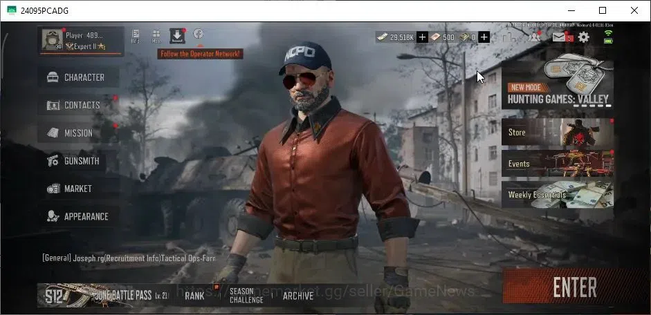 Arena Breakout Accounts MOBILE|Lv 30|SV 30M|CV 29,5M|3 Set|Quickhack Groza image 1