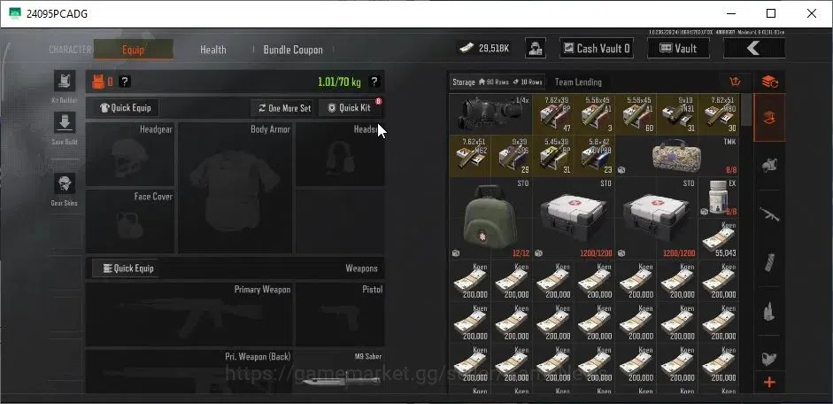 Arena Breakout Accounts MOBILE|Lv 30|SV 30M|CV 29,5M|3 Set|Quickhack Groza image 3
