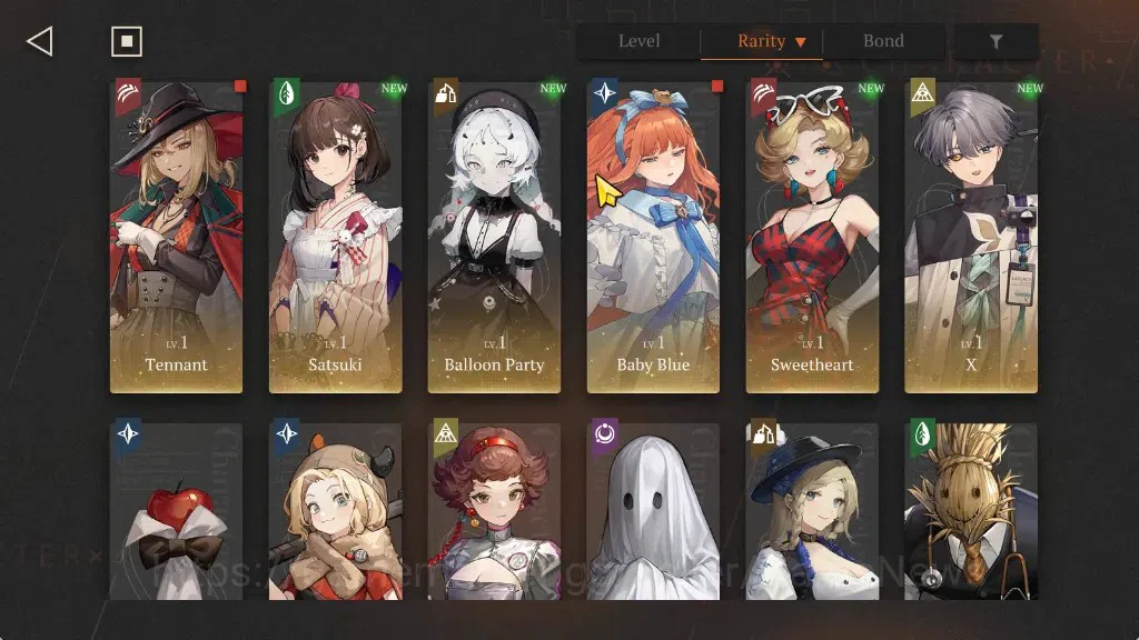 Reverse: 1999 Accounts Endgame GLOBAL|Lvl 77|27(*6 Crew)(2 Limit)|[Sentinel P5,Beryl,Paper Heron]+PSY|Mercuria P1+PSY,Tooth 12