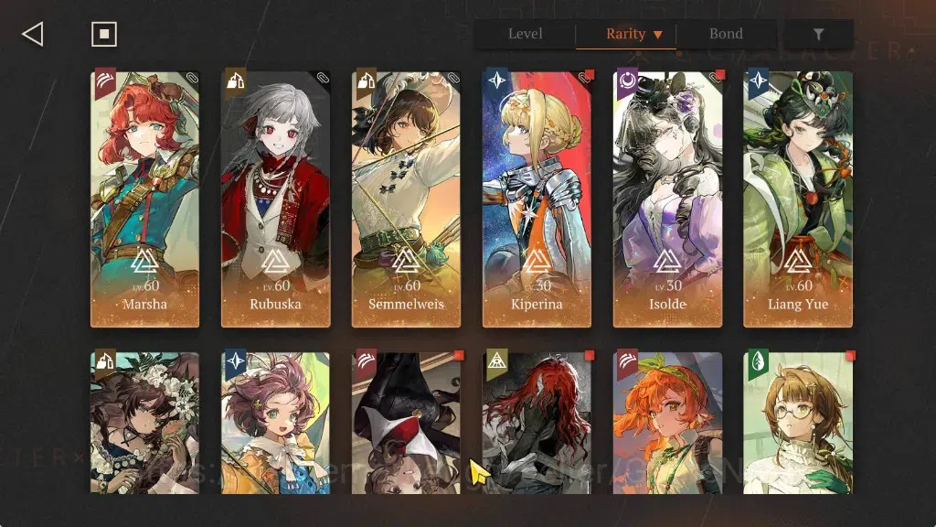 Reverse: 1999 Accounts Endgame GLOBAL|Lvl 77|27(*6 Crew)(2 Limit)|[Sentinel P5,Beryl,Paper Heron]+PSY|Mercuria P1+PSY,Tooth 5