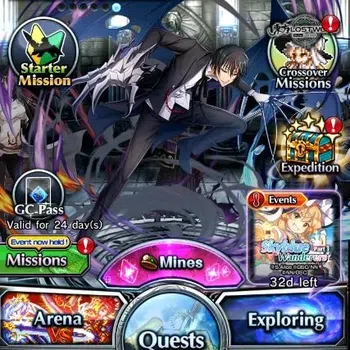 Grand Summoners End-Game Global|Rank 51|1099 CC|3 Ascend+3 TW| [Shizu,Diabl image 1