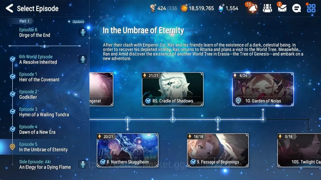 Epic Seven Accounts Global Unverif|19ML(RnL,EIlynav,CLilias,Harsetti,E image 4