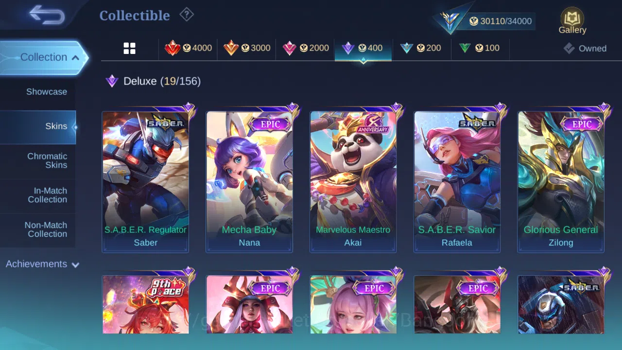 Mobile Legends: Bang Bang Accounts Hero 107 | skin 138 | cc natalia | Emblem all max image 6