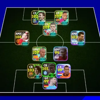 eFootball Accounts Legends & Iconic Players Android|PW 3135|Luis SUarez Epic,Carles Puyo Epic,Thiago Alcantara Epic,Lionel