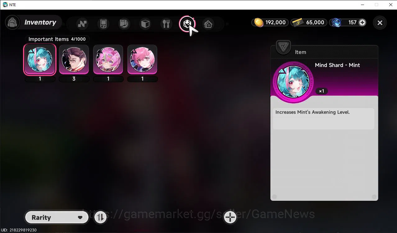 Neverness to Everness Accounts GLOBAL NA |HL 3| 2 SSR Limited Nanally, (Baicang+S image 8