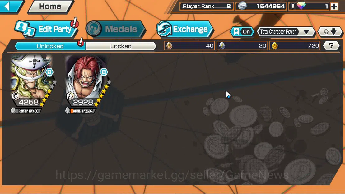 One Piece Bounty Rush Accounts GLOBAL|2 EX|Great Pirate Edward Newgate, Divine De image 8