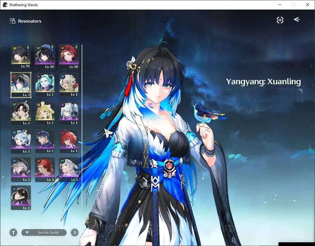 Wuthering Waves Accounts Others SEA |UL 49|2 Limited| Yangyang: Xuanling RC 5+Signature, Rebecca |152 Lstr Tide|DB Lvl 2