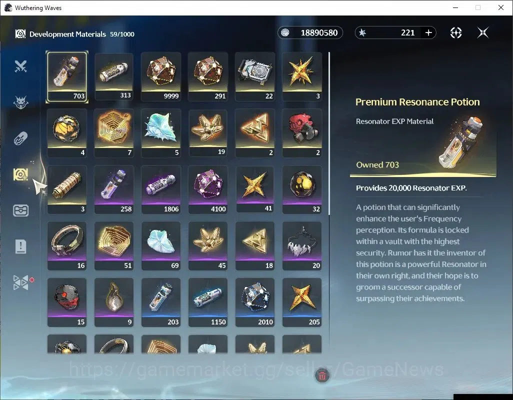 Wuthering Waves Accounts Others SEA |UL 49|2 Limited| Yangyang: Xuanling RC 5+Signature, Rebecca |152 Lstr Tide|DB Lvl 7
