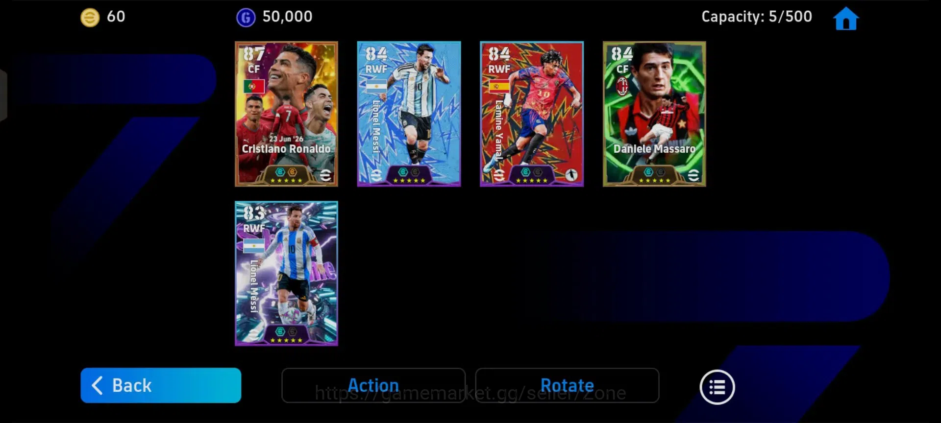 eFootball Accounts Legends & Iconic Players Mobile|Big Time Ronaldo 23 Jun'26|ST Messi,L Yamal|Epic Daniele 1
