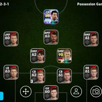 eFootball Accounts Legends & Iconic Players Mobile|PW 1977|B.Schweinsteiger Epic,Lionel Messi ShowT|2026|Check SS EFB2212B