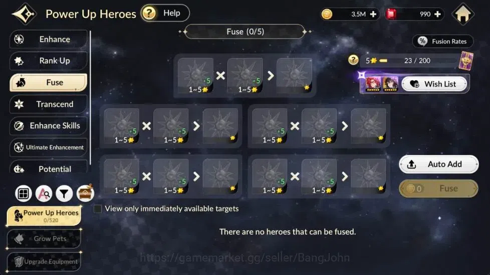 Seven Knights Re:Birth Accounts Global|3EX7(Melia,Fai,Juri),11TC6(Kyle,Ryan,Dellon image 13