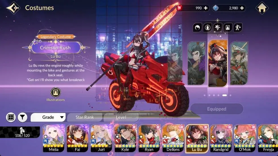 Seven Knights Re:Birth Accounts Global|3EX7(Melia,Fai,Juri),11TC6(Kyle,Ryan,Dellon image 2