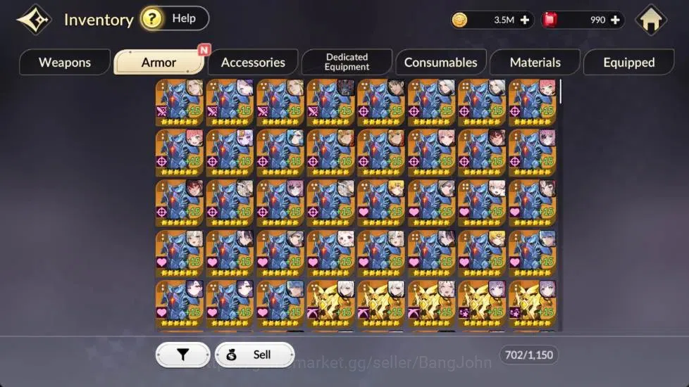 Seven Knights Re:Birth Accounts Global|3EX7(Melia,Fai,Juri),11TC6(Kyle,Ryan,Dellon image 4