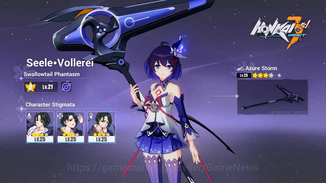 Honkai Impact 3rd Accounts SEA Lvl 23|Starter|13905 Crystal|1 Full Set (Raide image 12