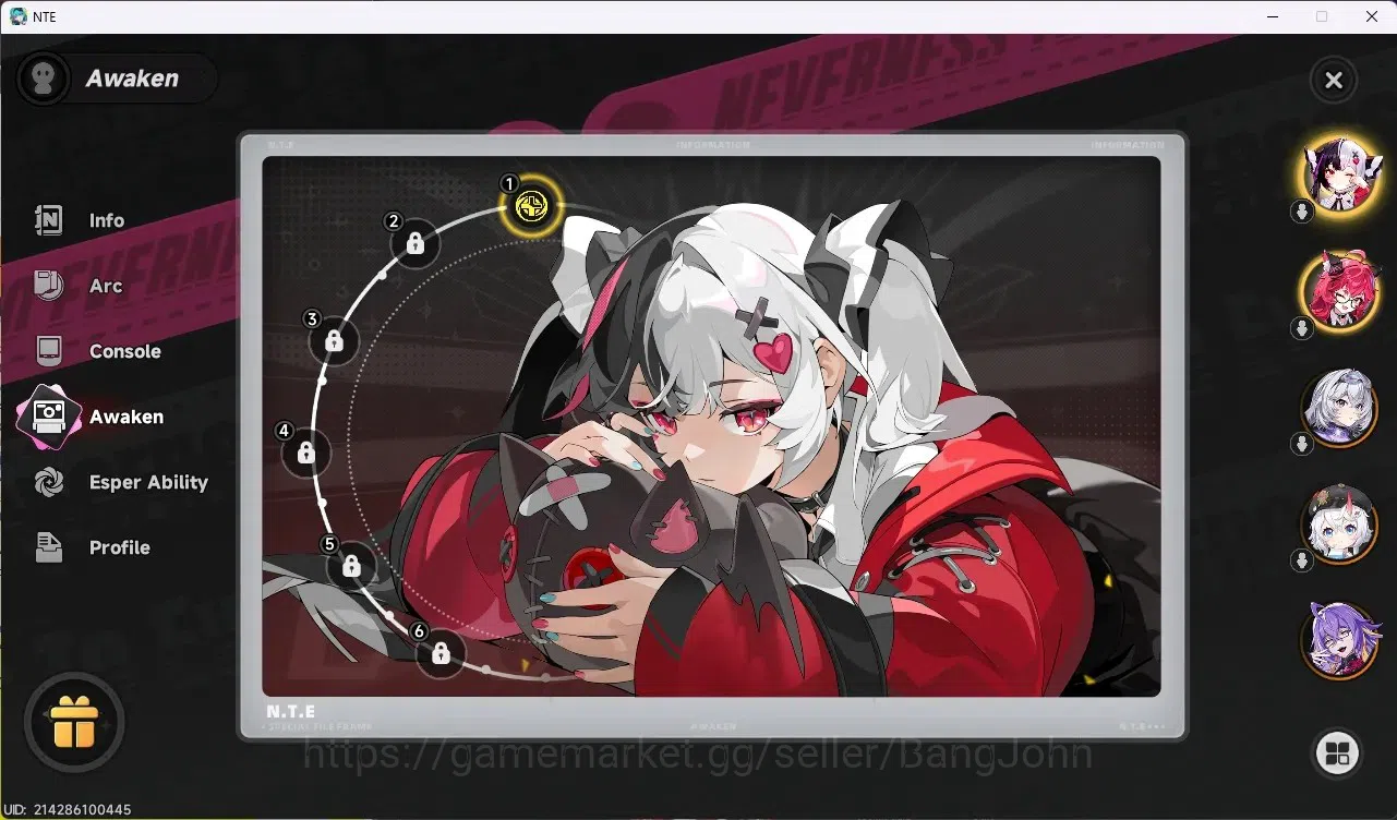 Neverness to Everness Accounts SEA| Lv 40 | 7 S-Class (Nanally A1,Lacrimosa A1)+S image 7