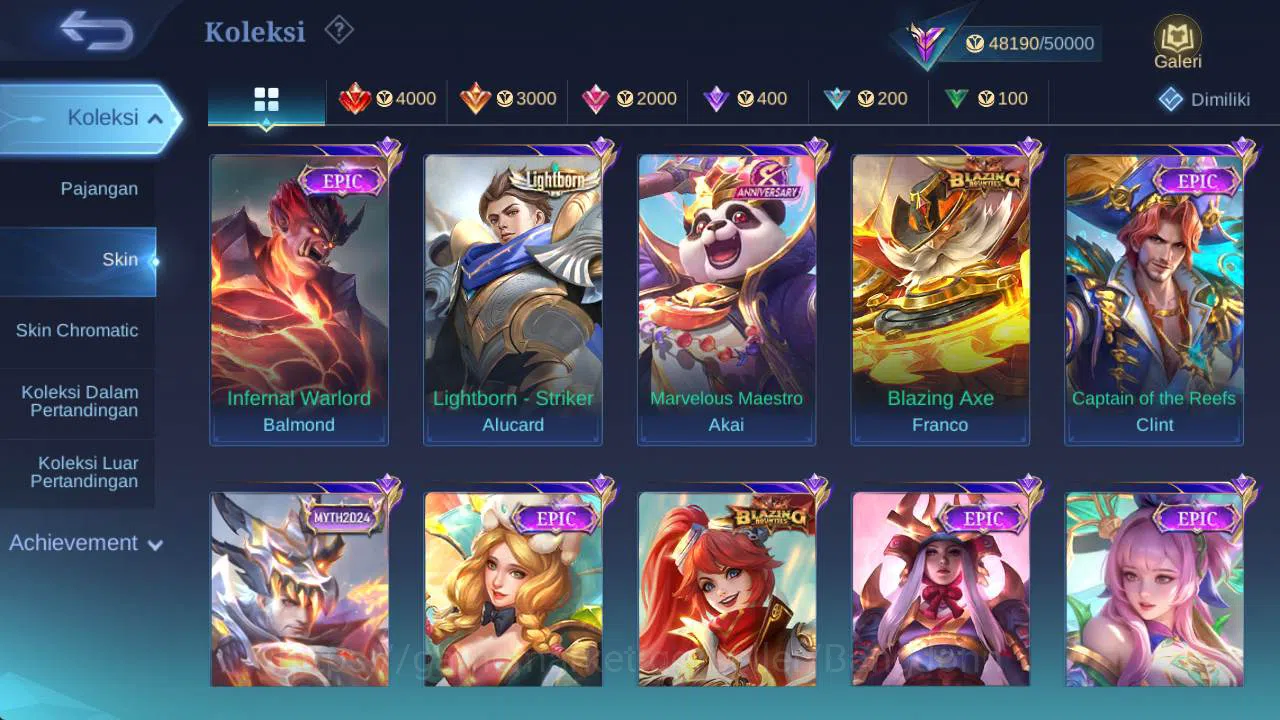 Mobile Legends: Bang Bang Accounts Global, Renowned, Lborn aluc,venom grock,saiya bad image 11