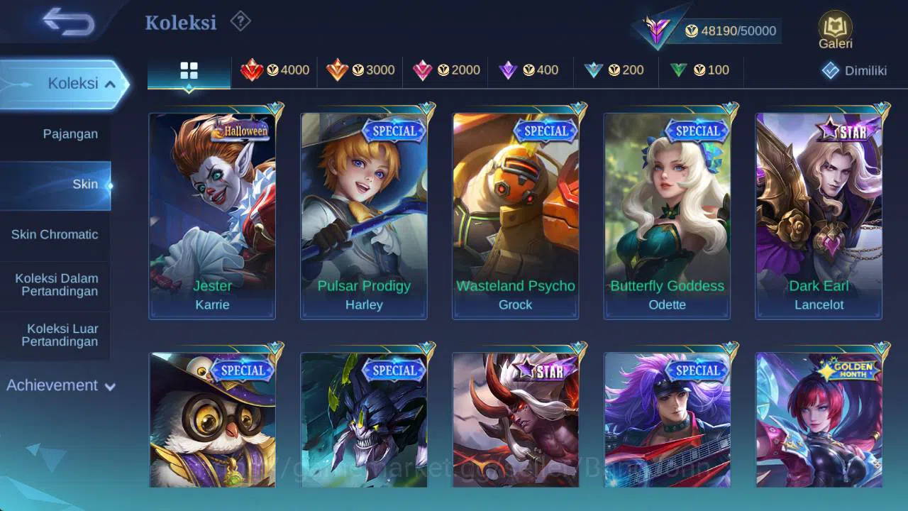 Mobile Legends: Bang Bang Accounts Global, Renowned, Lborn aluc,venom grock,saiya bad image 4