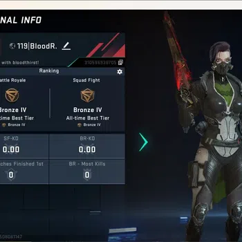 Blood Strike Accounts Others ASIA | 1 Eternal Gun: MP5-Bloodrift|2 Legendary Camo Selection Chest|Check SS BS2632B