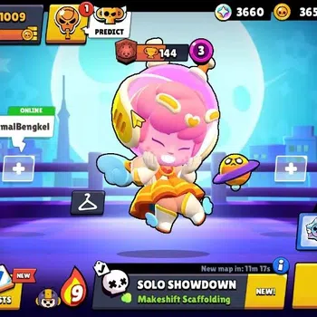 Brawl Stars Accounts 1009 Trophy, 15 Brawlers, 2 Max Lvl. Has 2 Epic Skins & CN ON. Also includes 3660 Bling, 365 Power