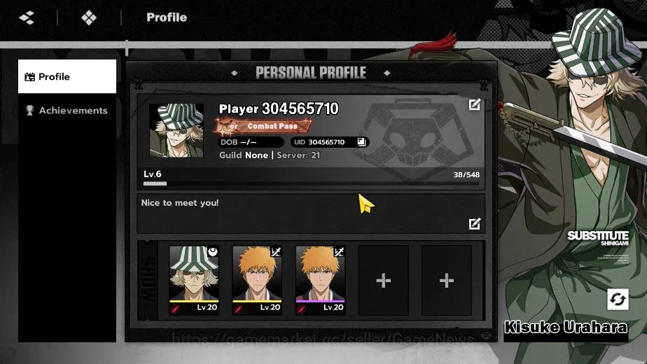 BLEACH: Soul Resonance Accounts [Nuverse SEA Server]|Lv 6|Fresh Starter|2 SSR [Ich image 9