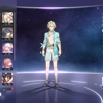 Honkai Star Rail Accounts Mid Game Asia |TL 61|7 Limited|5k SJ|(Aventurine Summer,Ashveil)+Sign,Pearl,M