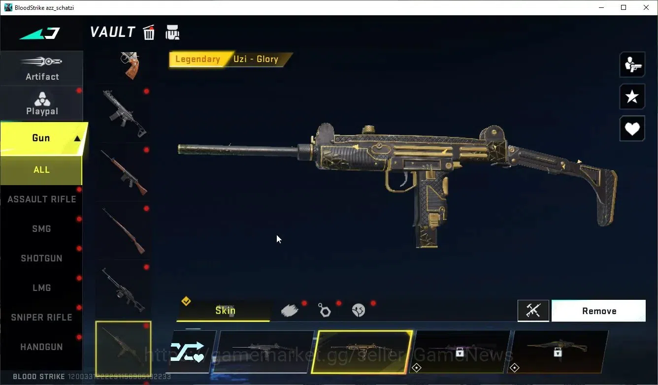 Blood Strike Accounts ASIA|1 ETERNAL[Desert Eagle-Scorpius]|1 COLLAB[Kar image 10