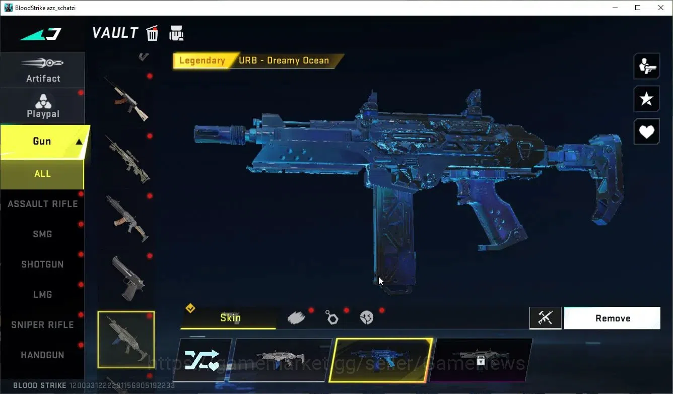 Blood Strike Accounts ASIA|1 ETERNAL[Desert Eagle-Scorpius]|1 COLLAB[Kar image 8