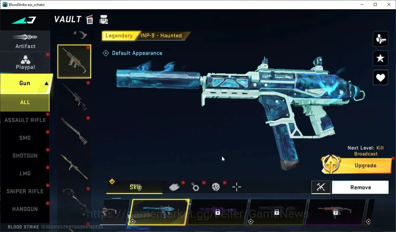 Blood Strike Accounts ASIA|1 ETERNAL[Desert Eagle-Scorpius]|1 COLLAB[Kar image 9
