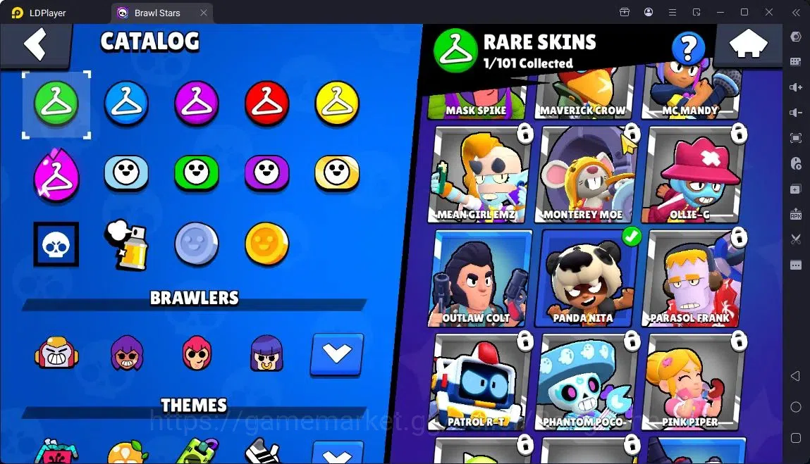 Brawl Stars Accounts Global |Trophy 409| 13 Brawler|2152 Bling|21 Gems|1 Rare,5 Epic Skins| ProtectOff |Check SS BRS284B 8