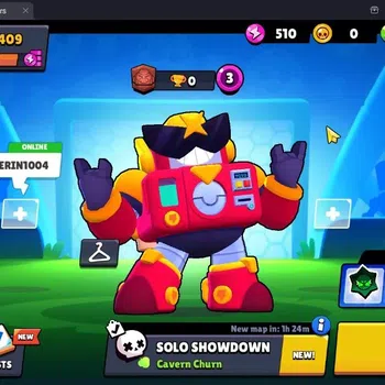 Brawl Stars Accounts Global |Trophy 409| 13 Brawler|2152 Bling|21 Gems|1 Rare,5 Epic Skins| ProtectOff |Check SS BRS284B