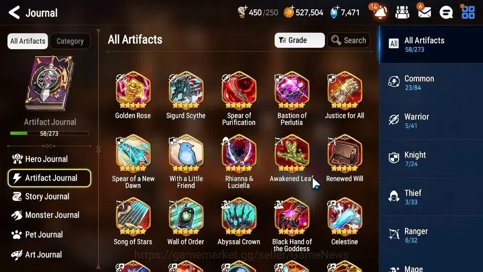 Epic Seven Accounts GLOBAL UnVerif|New Era|3 ML(RueleLight,New Moon Lu image 9
