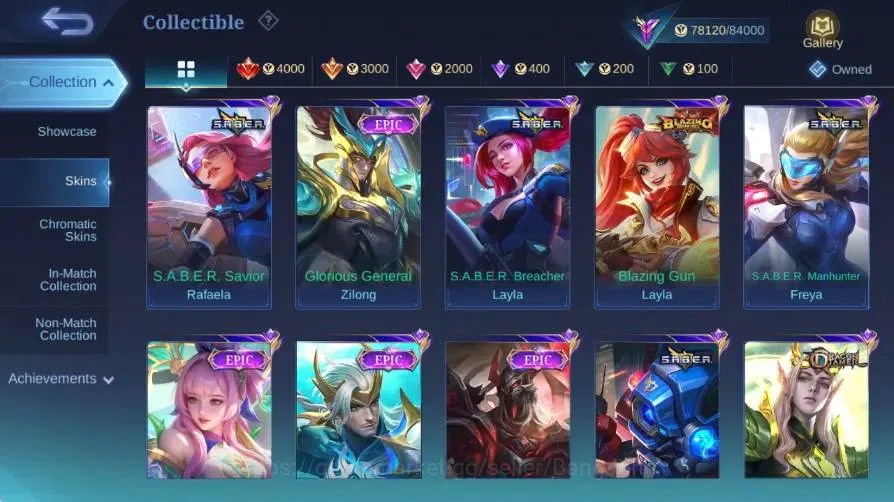 Mobile Legends: Bang Bang Accounts Global|Skin 237|Renowned|PRIME Beatrix|Collector N image 11
