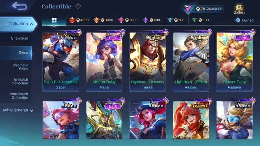 Mobile Legends: Bang Bang Accounts Global|Skin 237|Renowned|PRIME Beatrix|Collector N image 12