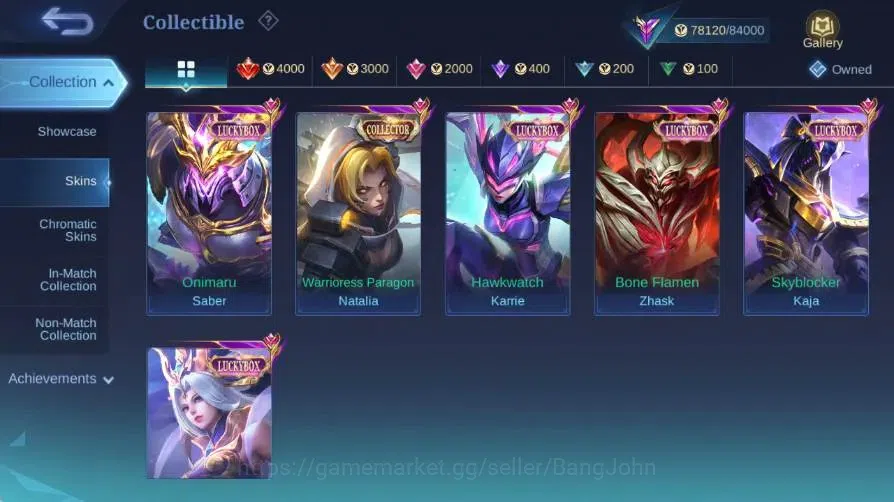 Mobile Legends: Bang Bang Accounts Global|Skin 237|Renowned|PRIME Beatrix|Collector N image 14