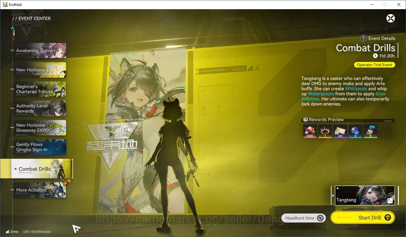 Arknights: Endfield Accounts Starter Lv2 | ASIA | Only Limited Laevantain, 2 W image 13