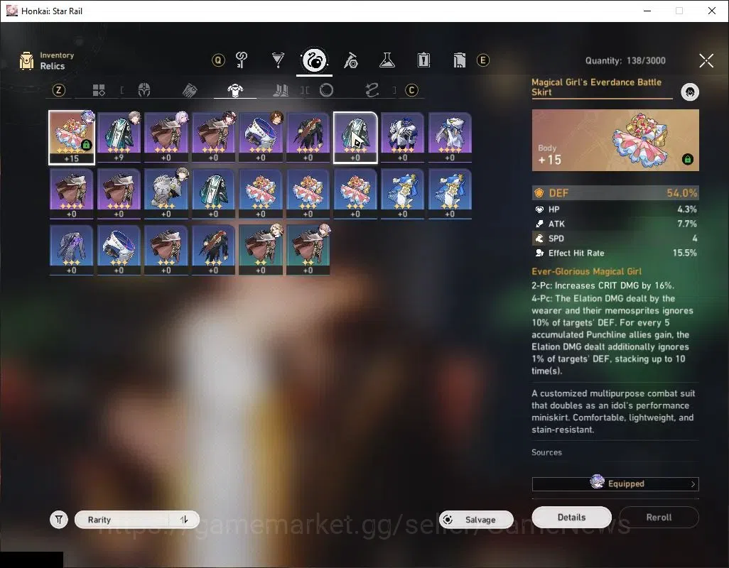 Honkai Star Rail Accounts Asia|TL 30| 1 Golden Comp | 3 Limited | SW 999, Ca image 7